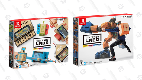Nintendo Labo Variety Kit | $25 | Best BuyNintendo Labo Robot Kit | $25 | Best Buy